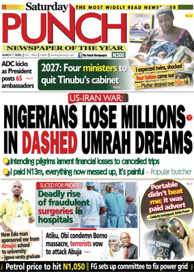 Cover of Saturday Punch