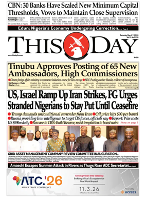 Cover of THISDAY