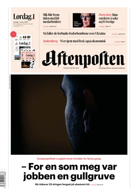 Cover of Aftenposten