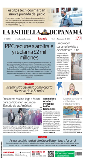 Cover of La Estrella de Panama