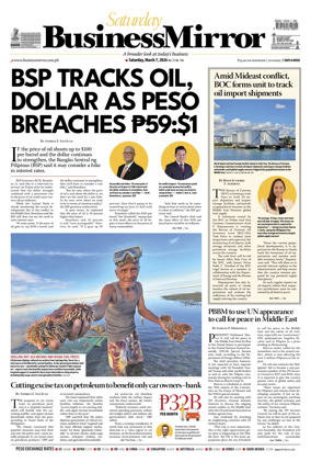 Cover of BusinessMirror