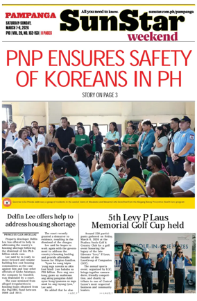 Cover of Sun.Star Pampanga