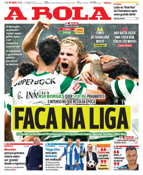 Cover of A BOLA (Portuguese)