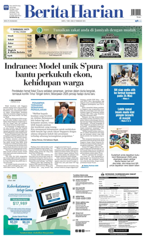 Cover of Berita Harian