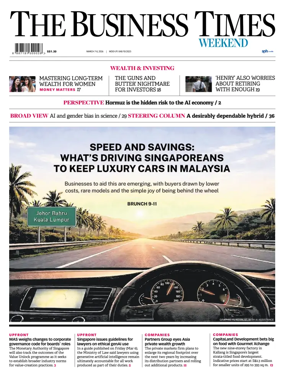 Cover of The Business Times