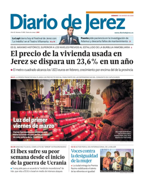 Cover of Diario de Jerez