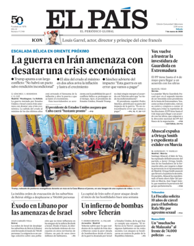 Cover of EL PAIS Valencia