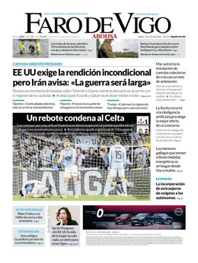 Cover of Faro de Vigo (Arousa)