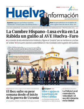 Cover of Huelva Informacion
