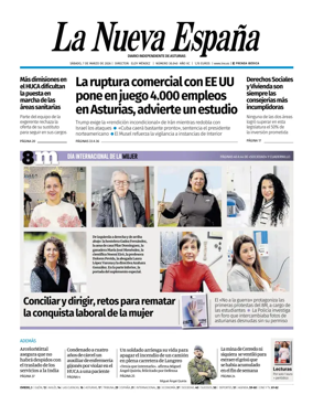 Cover of La Nueva Espana (Oviedo)