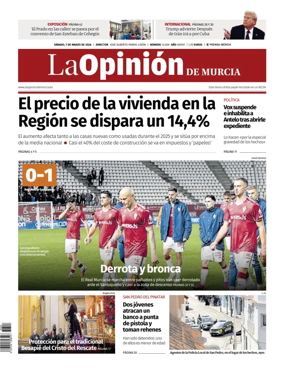 Cover of La Opinion de Murcia