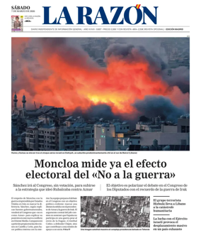 Cover of La Razon (Madrid)