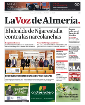 Cover of La Voz de Almeria