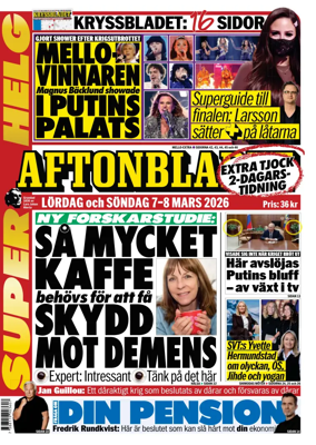 Cover of Aftonbladet