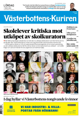 Cover of Vasterbottens-Kuriren