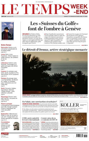 Cover of Le Temps