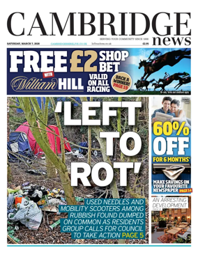 Cover of Cambridge News