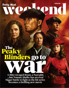 Cover of Daily Mail Weekend Magazine