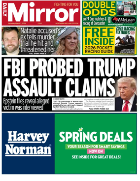 Cover of Daily Mirror (Northern Ireland)