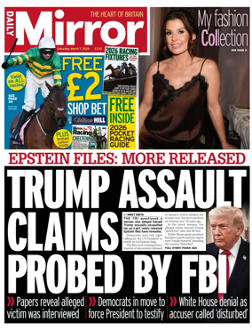 Cover of Daily Mirror
