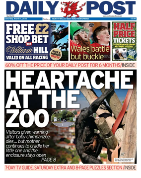 Cover of Daily Post (North Wales)