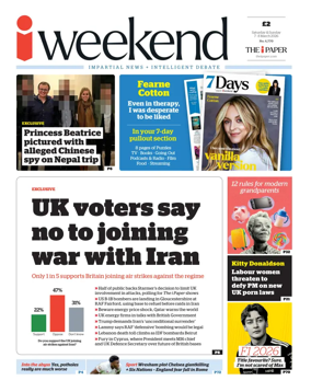 Cover of iNews Weekend
