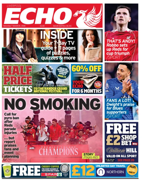 Cover of Liverpool Echo