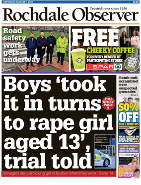 Cover of Rochdale Observer