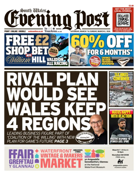 Cover of South Wales Evening Post