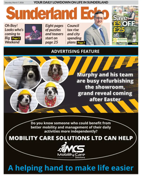 Cover of Sunderland Echo