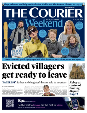 Cover of The Courier & Advertiser (Fife Edition)