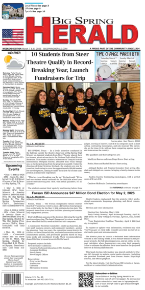 Cover of Big Spring Herald Weekend