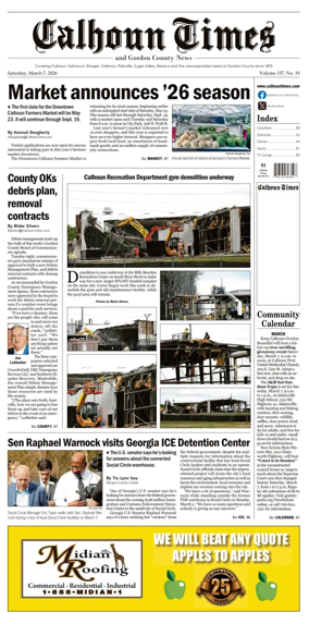 Cover of Calhoun Times