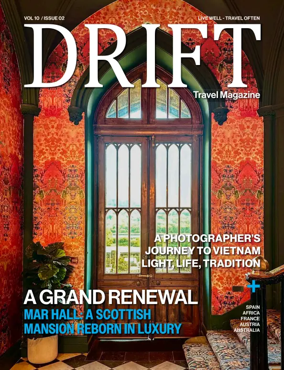 Cover of DRIFT Travel magazine