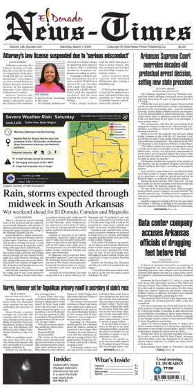 Cover of El Dorado News-Times (VCID - Camden News)