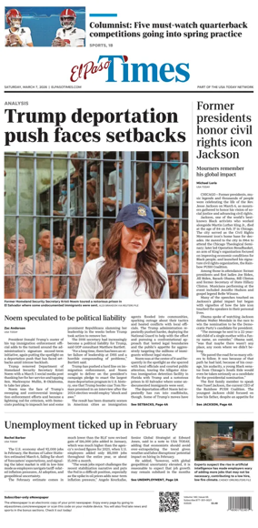 Cover of El Paso Times
