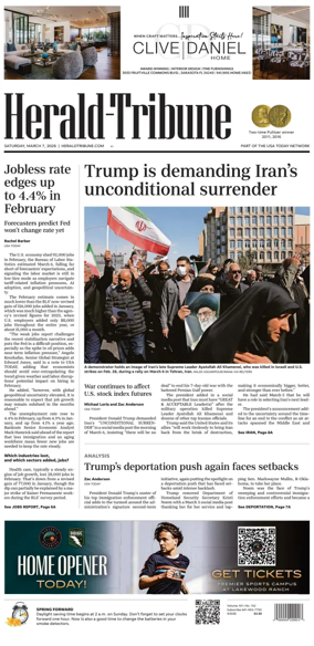 Cover of Herald-Tribune