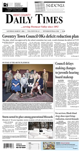 Cover of Kent County Daily Times