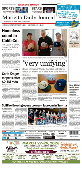 Cover of Marietta Daily Journal