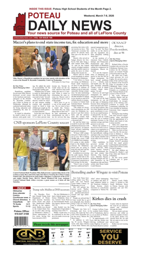 Cover of Poteau Daily News