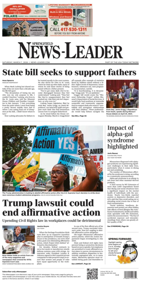 Cover of Springfield News-Leader