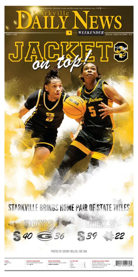 Cover of Starkville Daily News