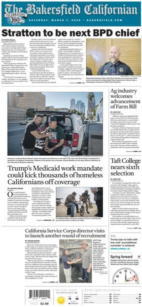 Cover of The Bakersfield Californian