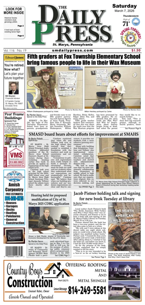 Cover of The Daily Press