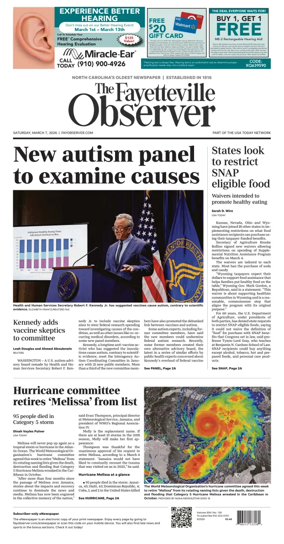 Cover of The Fayetteville Observer