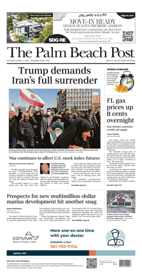 Cover of The Palm Beach Post
