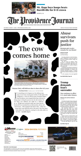Cover of The Providence Journal