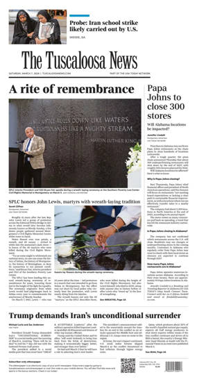 Cover of The Tuscaloosa News