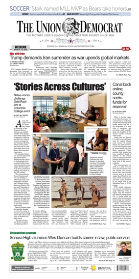 Cover of The Union Democrat