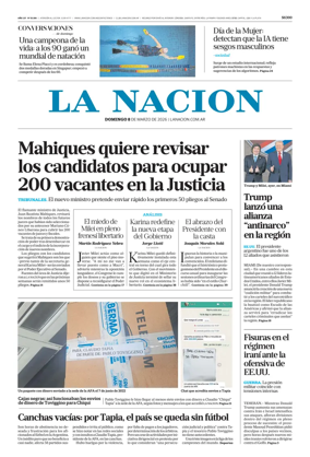 Cover of La Nacion